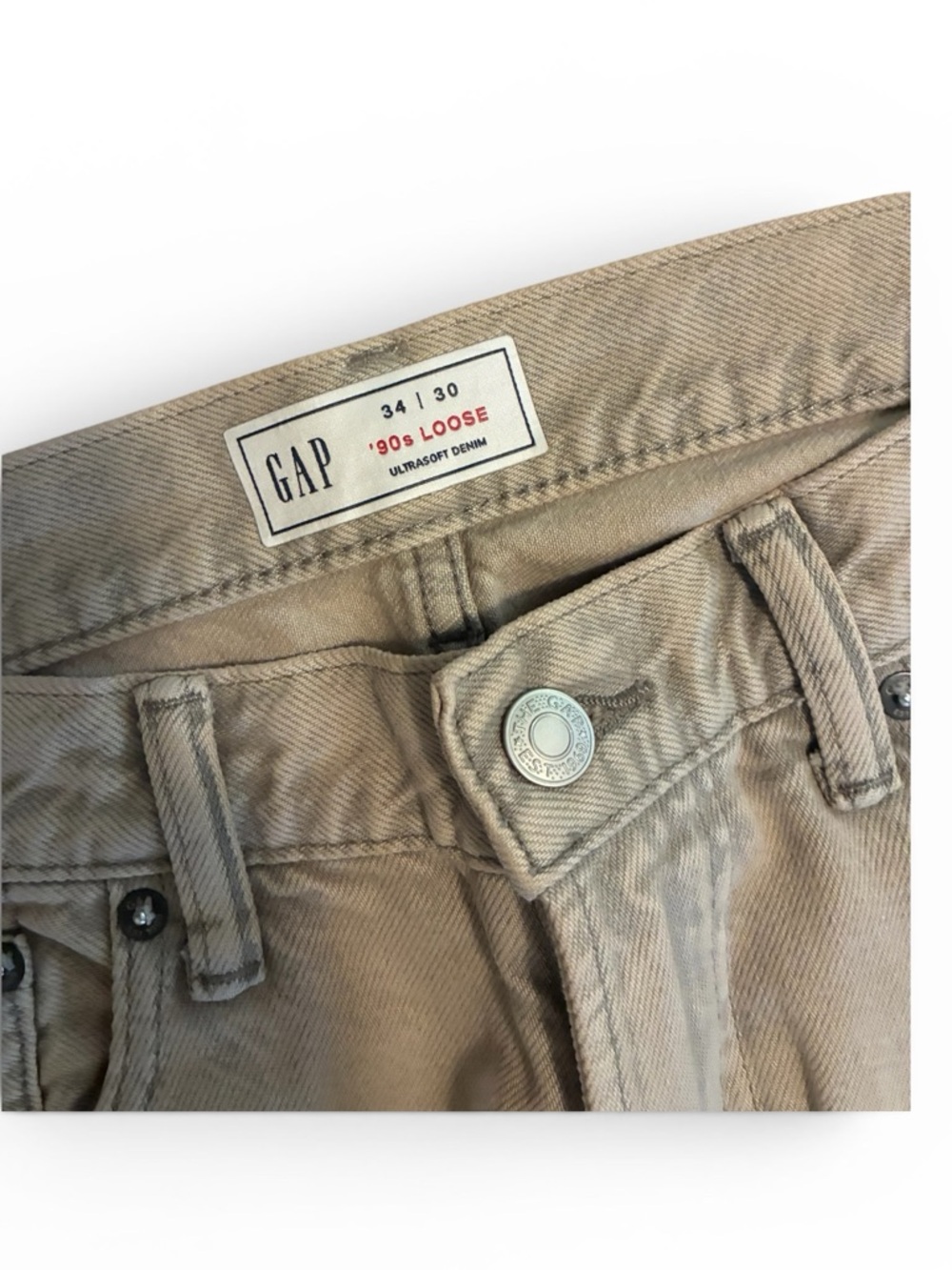 GAP 90s loose ultra soft denim - Picture 5 of 5